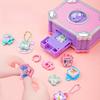 87Pcs Little Bear Diy Versatile Magic Book Cream Glue Goo Card Hand Account Stickers Children'S Toys Diy Jewelry Storage Box