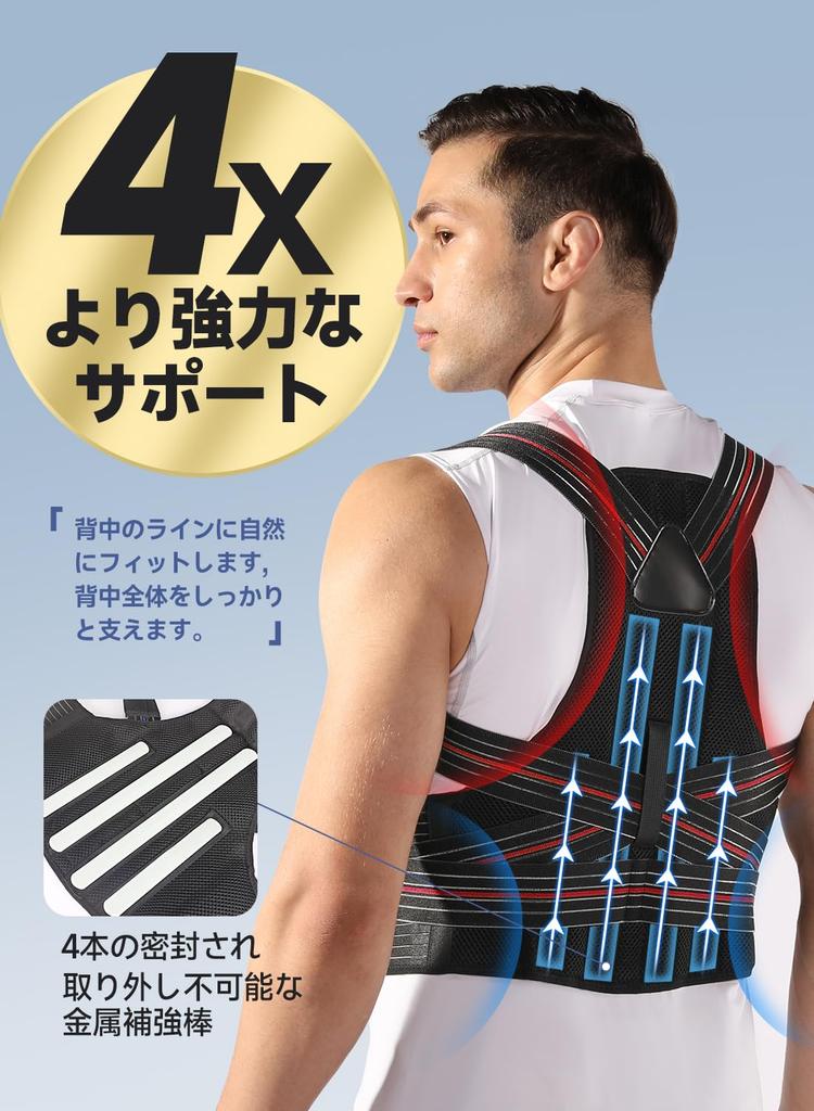 YOUKOYI Поза горбуна Поза спины Мышцы спины Спина Плечо Легко надевать и снимать Унисекс Поддерживающий, Пояс, Пояс, Пояс, Поддерживающий, Мышцы,