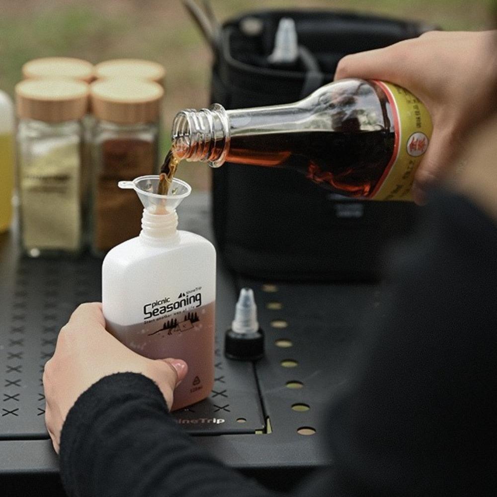 Outdoor Barbecue Seasoning Dispenser Sets Container Seasoning Storage Bag  Camping Picnic Car