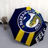 Parramatta Eels, Rugby League Automatic Opening and Closing, 8 rib Structure Portable Umbrella, Suitable for Men and Women in All Seasons  P