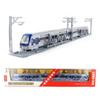 Subway Train Doubledeck Toy With Magnet Connection For Kids And Collectors Model