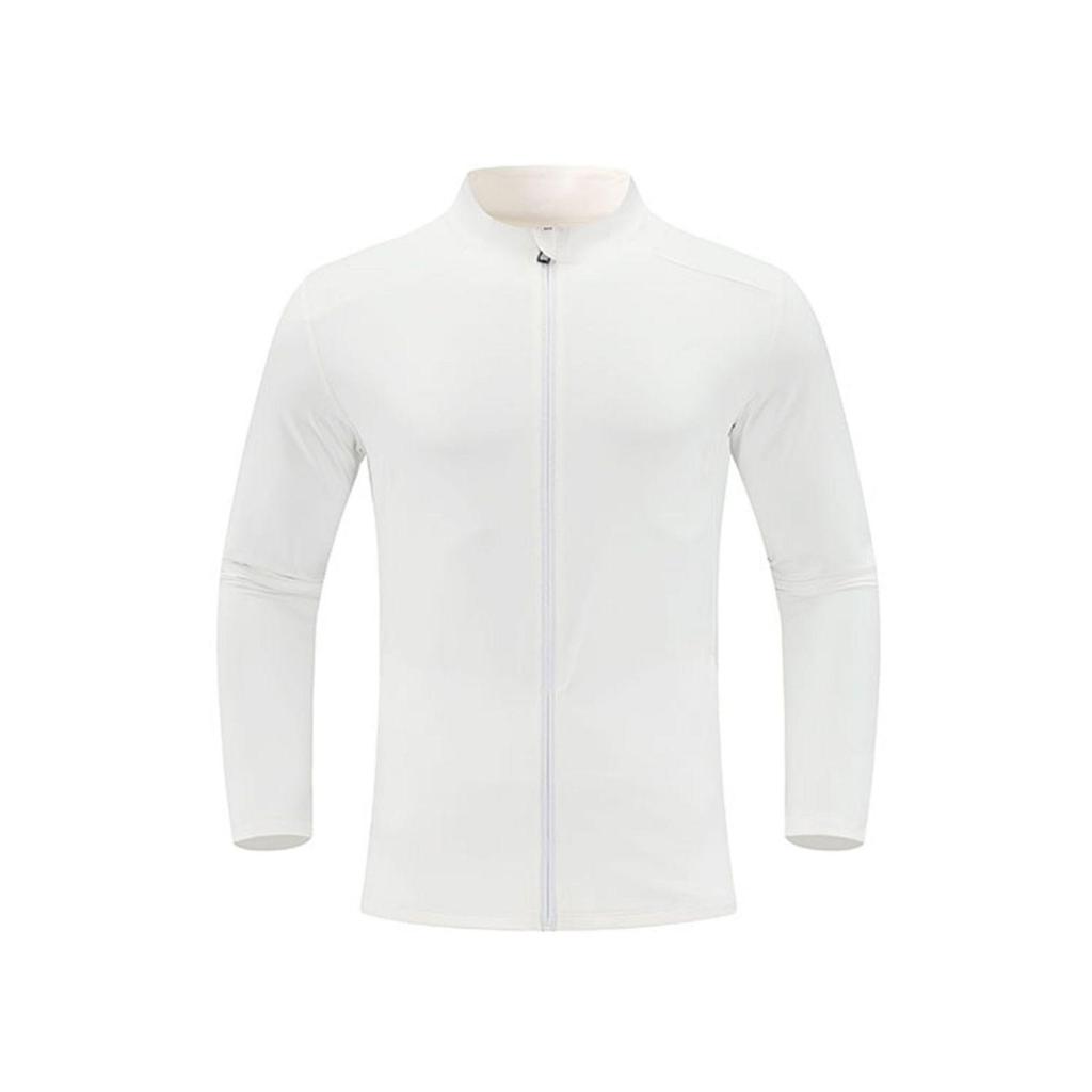 Мужская облегающая куртка с воротником-стойкой для йоги и бега