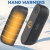2025 New Magnetic Hand Warmers 2 In 1 Rechargeable Portable Mini Handwarmers Long Lastin Safe Heating Warmer PocketHeater Winter