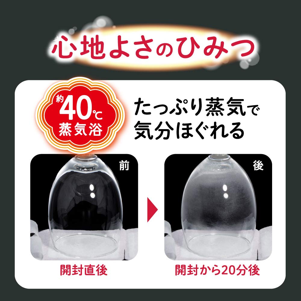 MegRhythm Steam Hot Eye Mask for Men (12 Pieces)