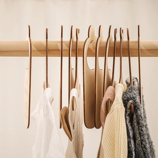 45481 шт., детские разделители для гардероба, деревянные маркеры размеров детской одежды для новорожденных