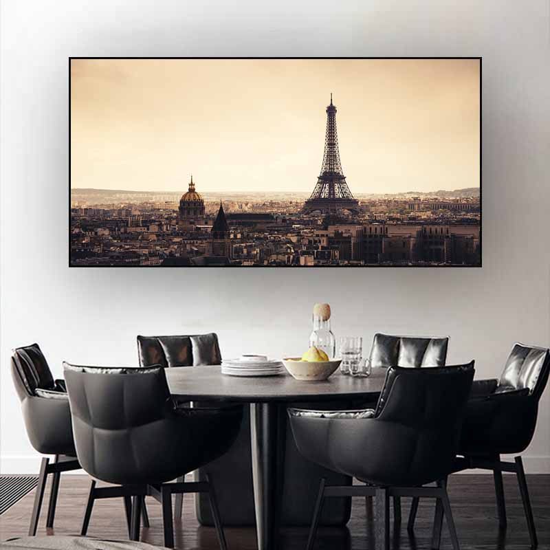 Горизонт Торонто, пейзаж, настенные художественные постеры и принты, черно-белые, вид на город Торонто, холст, живопись, художественные фотографии, домашний декор