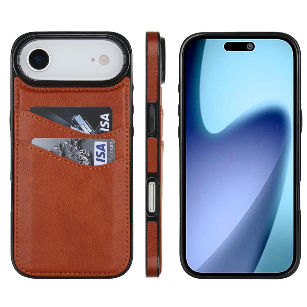 Роскошный вертикальный чехол-кошелек для iPhone 17 Pro Max 16 Plus 15 14 13 12 11, противоударная защитная крышка для экрана и камеры