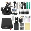 8 Wraps Tattoo Coil Machine Kit Mini Tattoo Power Supply Complete Tattoo Machine Set for Beginners