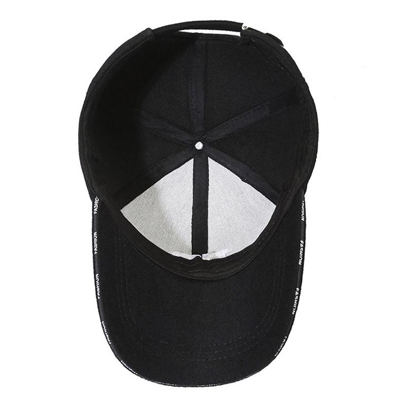 Осенне-зимняя шерстяная шапка, мужская толстая теплая бейсболка с вышитыми буквами, уличная хлопковая кепка