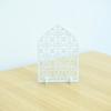 Ид Мубарак Деревянные Настольные Центральные Знаки Ид Мубарак Самостоятельный Настольный Орнамент для Рамадана Мубарак Украшение Ид
