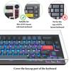 Geekria Keyboard Dust Cover Clear Acrylic Keypad Cover for 68 Keys Computer Mechanical Keyboard with Knob Compatible with Keychron Keychron Q2
