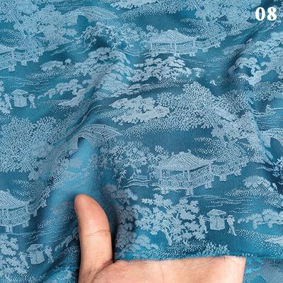 1/2/3 м мягкая шелковая атласная парчовая ткань с цветочным узором жаккардовая дамасская ткань для самостоятельного изготовления чонсама ханьфу платье костюм обивка