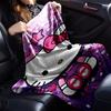 1pc Purple, stars, Kitty blanket Lightweight Flannel Throw for Sofa Bed Travel Camping Livingroom Office Couch Chair