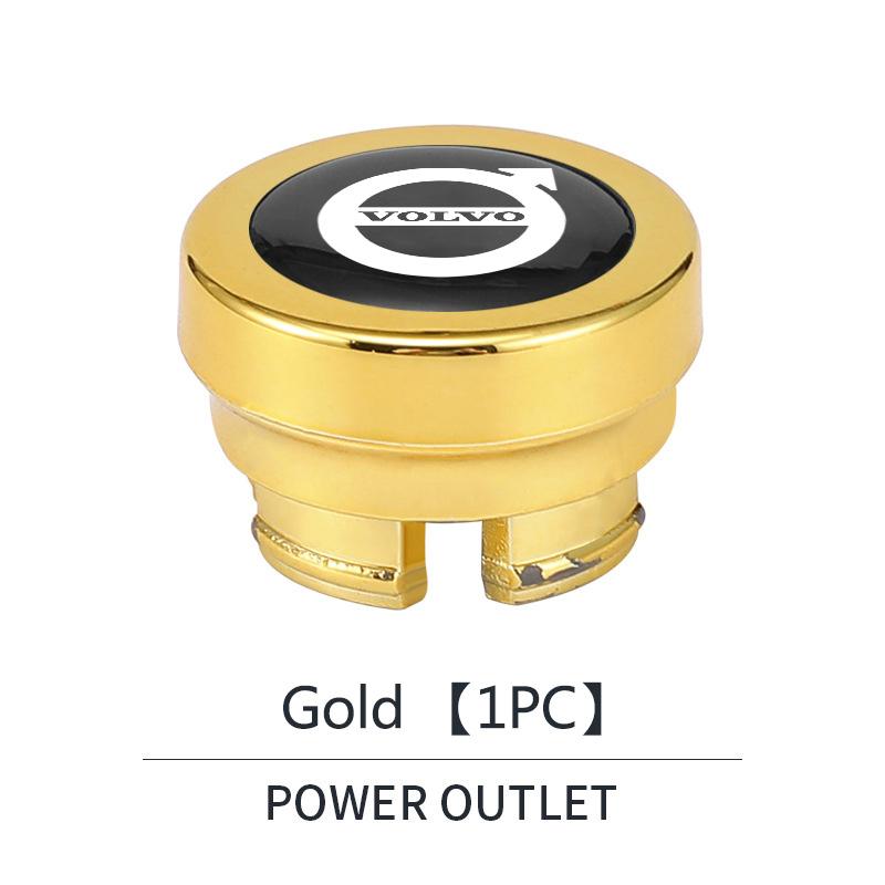 Чехол-кнопка прикуривателя автомобиля, защитный кейс, пылезащитный колпачок для Volvo XC60 XC90 V40 V60 S60 V50 V90 S80 C40 XC40 V70 XC70 C30 C70