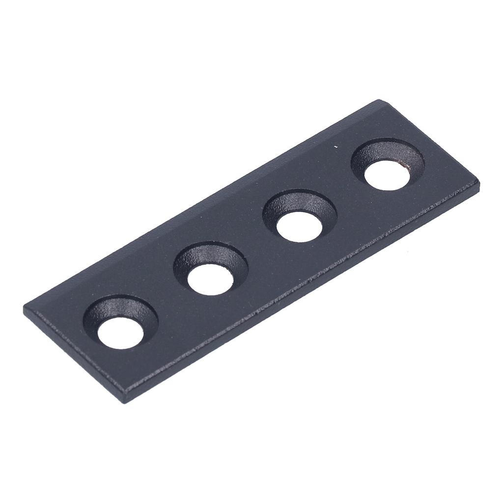 Barn Door Track Connector Plate Kit Carbon Steel Sliding Door Hardware Fittings 8x2.7cm