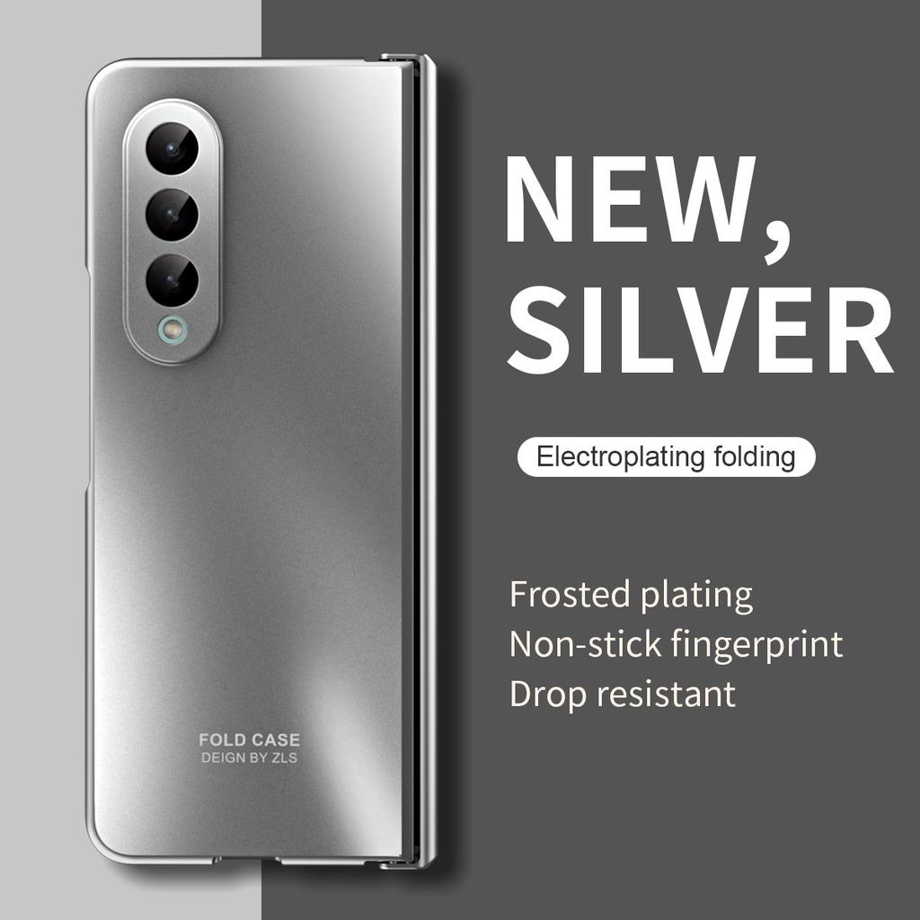 Прочный складной чехол с полным покрытием шарниров для samsung zfold4 для Samsung Galaxy Z Fold 4 Fold4, сумка для телефона из стеклянной пленки