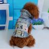Popular Pet Small Dog Dog Clothes Denim Vest Jacket Spring Summer Autumn Winter