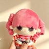 One Piece Perona Plush Doll Chibi Style Mini Cotton Doll with Pink Hair Ghost Princess Outfit Keychain Pendant One Piece Anime Fans Collectible Gift