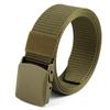 Men's Tactical Nylon Canvas Casual Belt Outdoor Training Electronic Security Check Iron-Free Tactics