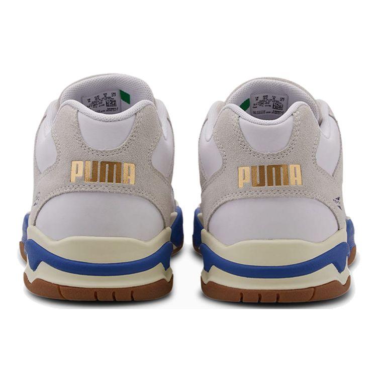 Puma Кроссовки мужские Performer OG с нескользящей подошвой, низкие, для тенниса, белые, серые, синие 371180-02