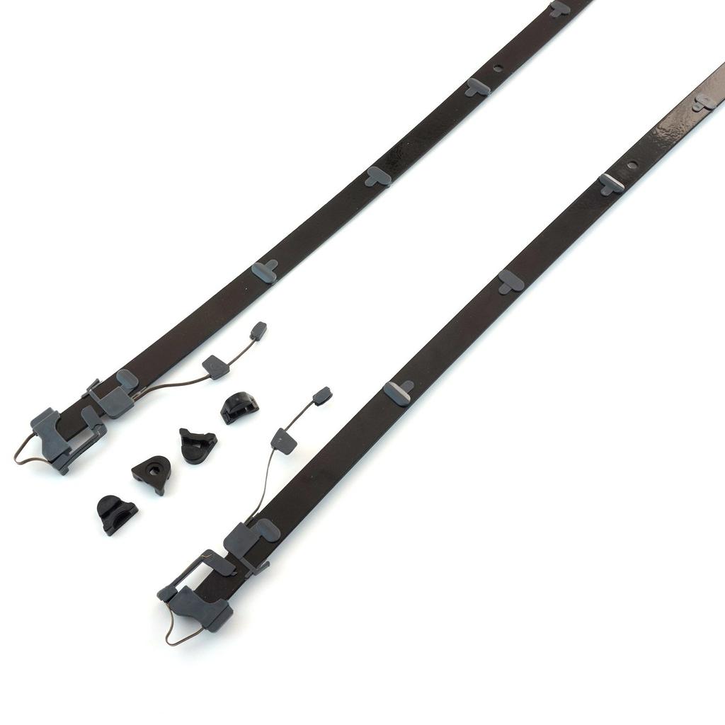 BSR593 Panoramic Sliding Roof Sunroof Rail Frame Glass Slider Guide Repair Set for Mercedes C Class W205 Left Right Lenght 57 Cm