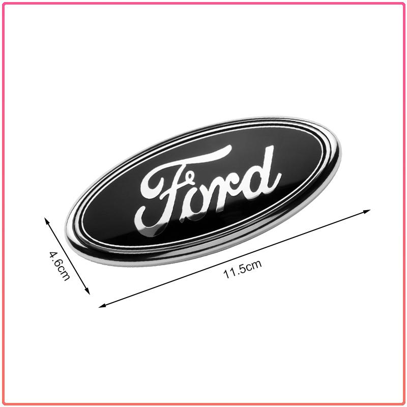 11,5x4,5 см Логотип автомобиля для Ford Ranger Escape Mondeo Fusion Fiesta Kuga Edge Focus Mustang Наклейка-эмблема на задний багажник Аксессуары