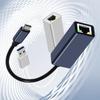 Проводной сетевой адаптер из алюминиевого сплава Type-C на RJ45 Gigabit Ethernet Type-C на Ethernet адаптер 10/100/1000 Мбит/с настольная сетевая карта