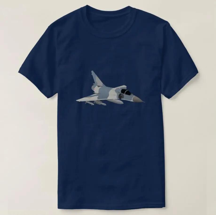 Mirage French Jet Fighter Air Force Men TShirt Short Sleeve Casual Cotton ONeck Mens T Shirts