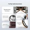 YUWELL H059B Механическая инвалидная коляска с откидной спинкой, туалетным устройством и обеденным столиком
