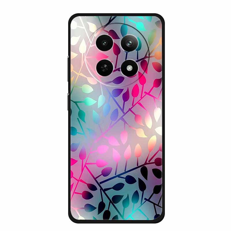Чехол для Realme 13+ 5G Животные Мягкий Силикон ТПУ Чехлы для Телефона Задняя Крышка Для OPPO Realme 13 Plus 5G RMX5002 Защитный Чехол Волк Coque