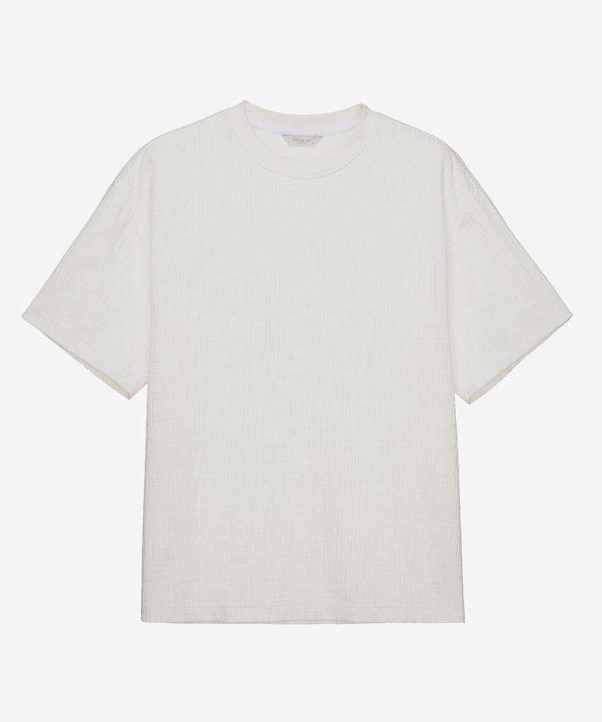 MINDBRIDGE Textured Semi-Oversized T-Shirt - 2 Colors Myts3125