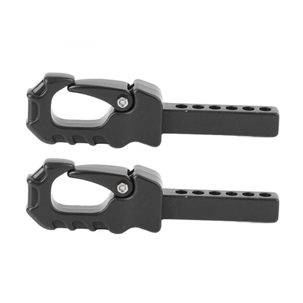 2 Pcs Easy Control RC Tow Hook for 1/8 1/10 RC Crawler and for TRX4/SCX10 Truck For RC Crawler