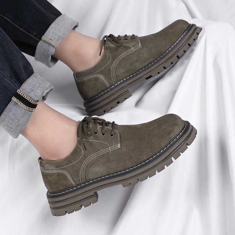 Повседневная и деловая обувь на толстой подошве Модный и трендовый мужской стиль Повседневная офисная обувь для отдыха на природе модная обувь для вечеринок Уличная молодежная обувь