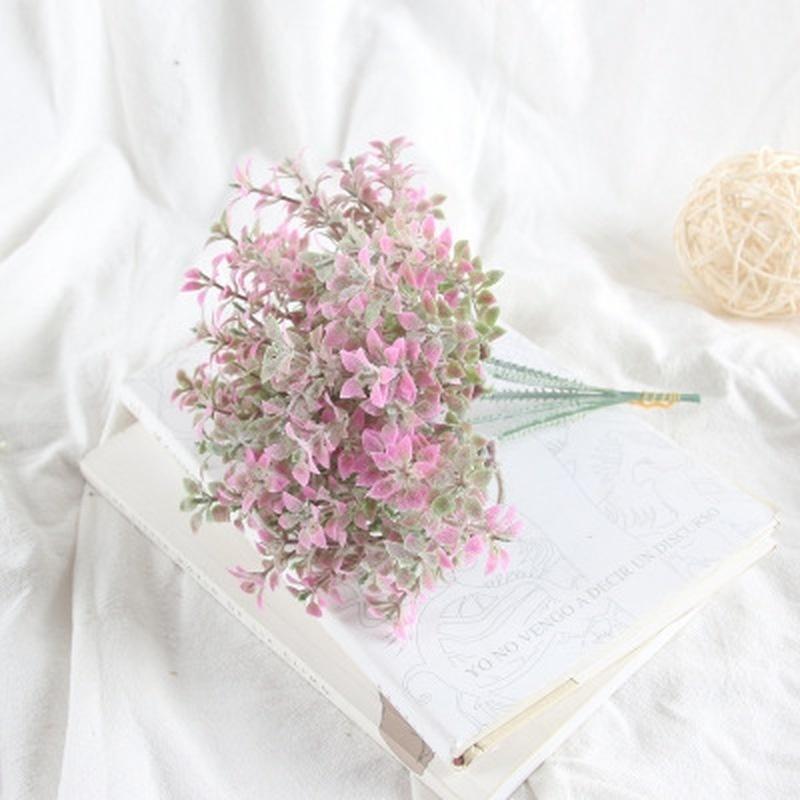 1 шт искусственные растения поддельные цветы свадебное украшение дома венок подарочная коробка