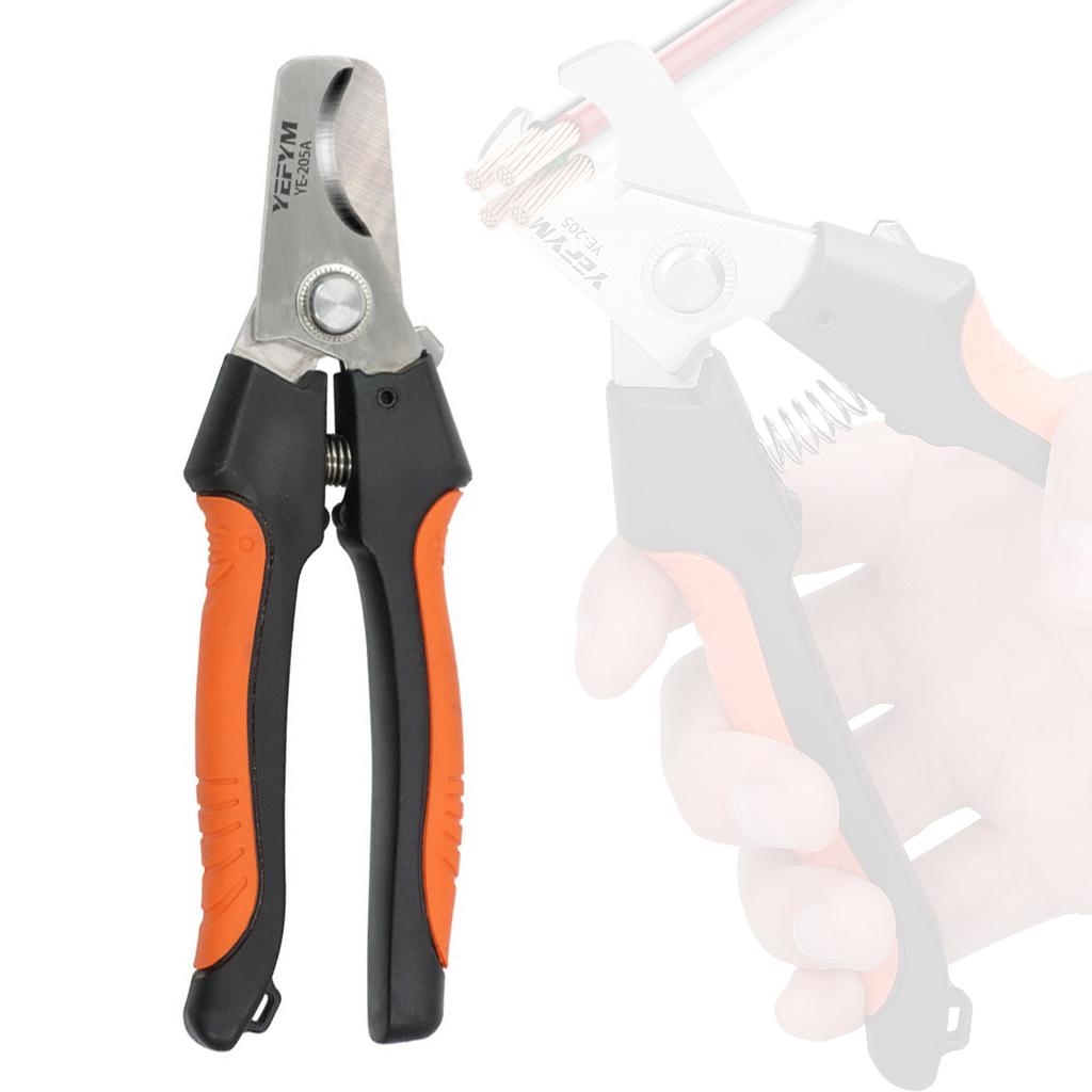 Cable Cutter Cable Stripper Cable Cut Pliers Electrician Wire Cutting Plier Portable Hand Tool
