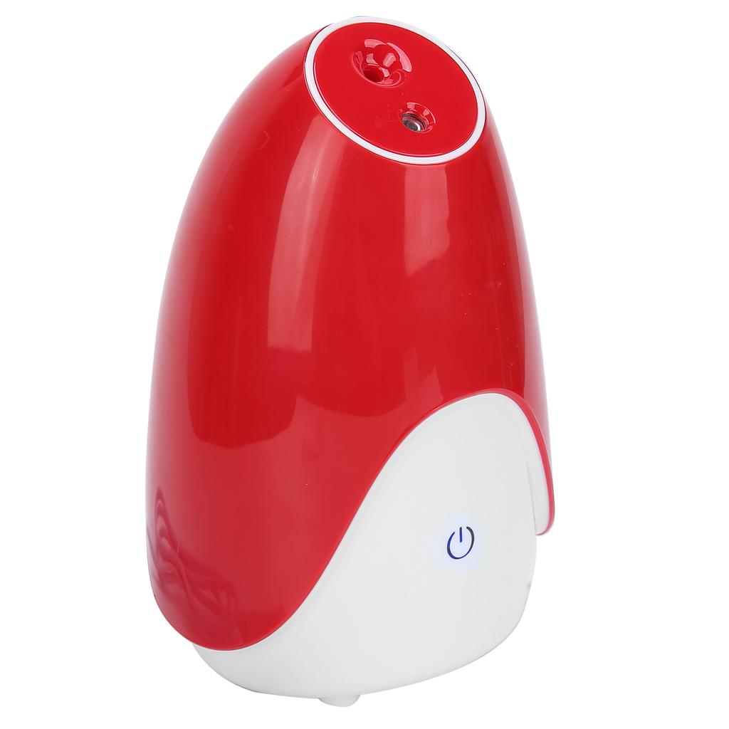 Hot Cold Mist Facial Steaming Machine Home Nano Spray Face Moisturizing Machine (Red) 220V Prise EU