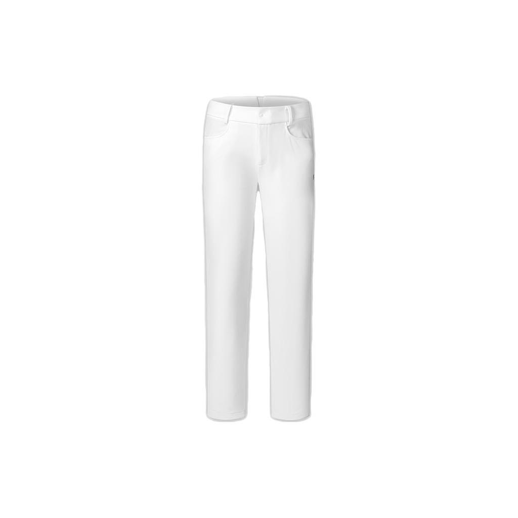 Новые повседневные брюки серии FILA Golf для женщин, цвет нефрит-белый A11W415601F-WT