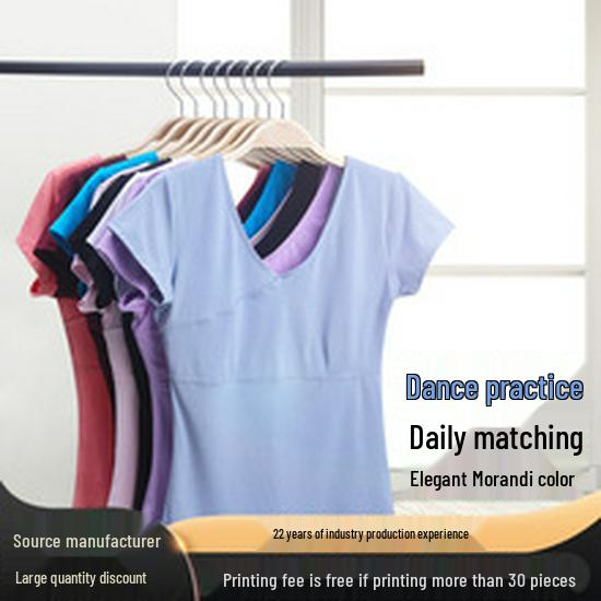 Женский купальник для балета и гимнастики: Танцевальная одежда с короткими рукавами и сборками для йоги и фигурного катания.