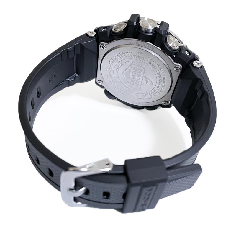 Casio Функция Mobile Link Черный x Серебристый Часы G-SHOCK G-STEEL GST-B100-1AJF Мужские