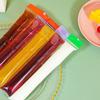 20PCS Freezer Ice Popsicle Bags Colorful Freezer Bag Transparent Ice Cream Bag  for Summer