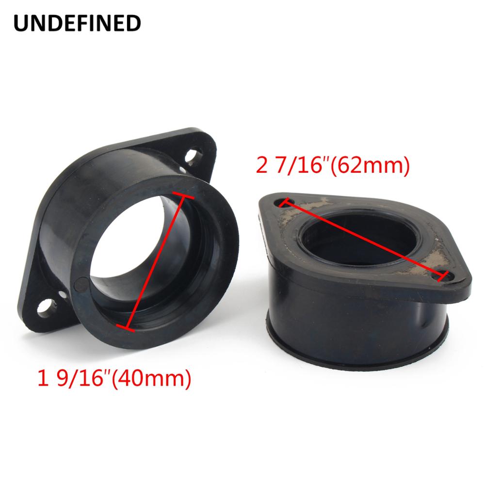 Карбюратор мотоцикла, впускной коллектор, резиновый адаптер, набор адаптеров для Kawasaki KZ250 KZ440 1980 1981 1982 1983 Carburador moto