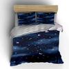 Golden cosmic nightscape dreams Bedding sets Duvet covers Pillowcases(1* Duvet Cover 2* Pillowcases without duvet insert)