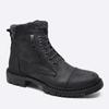 Men's Rubber Sole Genuine Leather Casual Boots