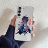 Anime Genshin Impact Clear Case For Samsung Galaxy S22 S20 FE S21 S10 S9 Plus Note 20 Ultra 10 Lite Transparent Phone Shell