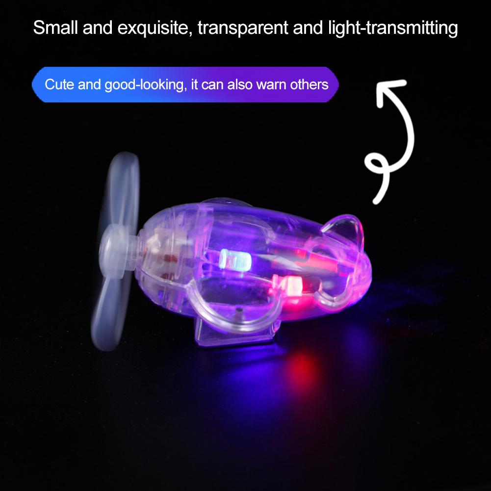 Ветроэлектрические светодиодные фонари для самолетов Безопасность Велосипед Украшения Ручка Предупреждения Езда K3O8