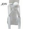 Nordic Style Decoration 3D Printed Reading Man Statue, Abstract Book Head Sculpture, Desktop Phone Stand Creative Desk Decor, Holder for Home