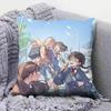 Подушки с персонажами Anime Skip and Loafer mitsumi and shima, Наволочки для дивана, Декоративные наволочки на заказ