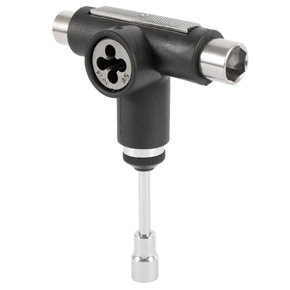 Wrench Semi-automatic T-shape Skate Tool Skateboard Tool Skateboards Wrench Skateboard Repair Tools