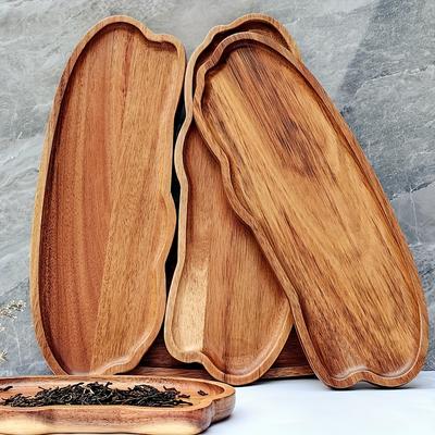 Деревянный поднос, поднос для закусок, поднос для завтрака, поднос для деликатесов, поднос для сыра, поднос для десерта, поднос для туалетного столика для завтрака в ванной, журнальный столик, для дома, столовой