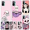 Розовый кошачий череп волшебница ведьма чехол для Xiaomi Redmi 10 10C 9 9C 9T 9A чехол для телефона 10A 8A 8 7A 7 6A 6 Pro K20 K40 10X S2 K30 Pri